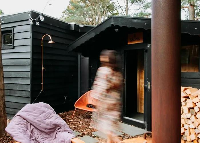 Feriehus Bumblebee Met Prive Sauna & Vuurplaats *